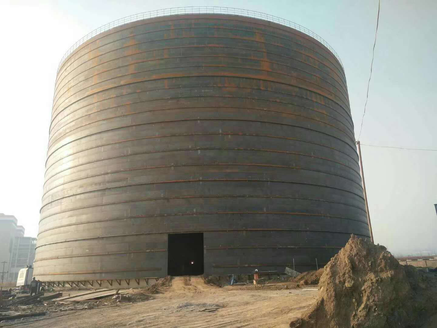 铅山承建大型钢板库的好处及原理