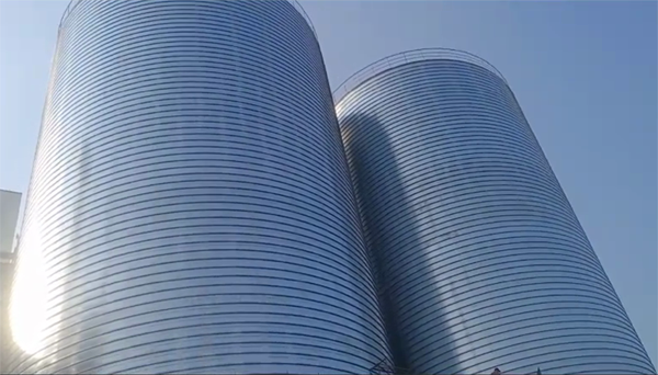 铅山2座混凝土高架卷板仓